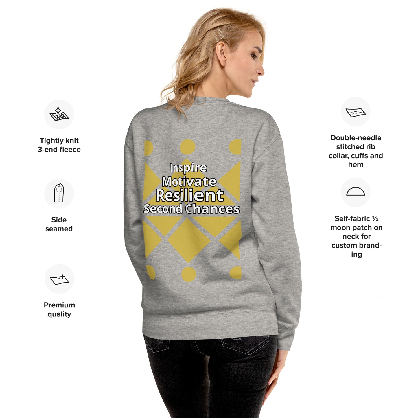 PERFECTLY DESIGNED: Empowerment Elegance: Motivate and Inspire Sweater