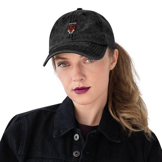 Rise From Adversity Vintage Cotton Twill Cap