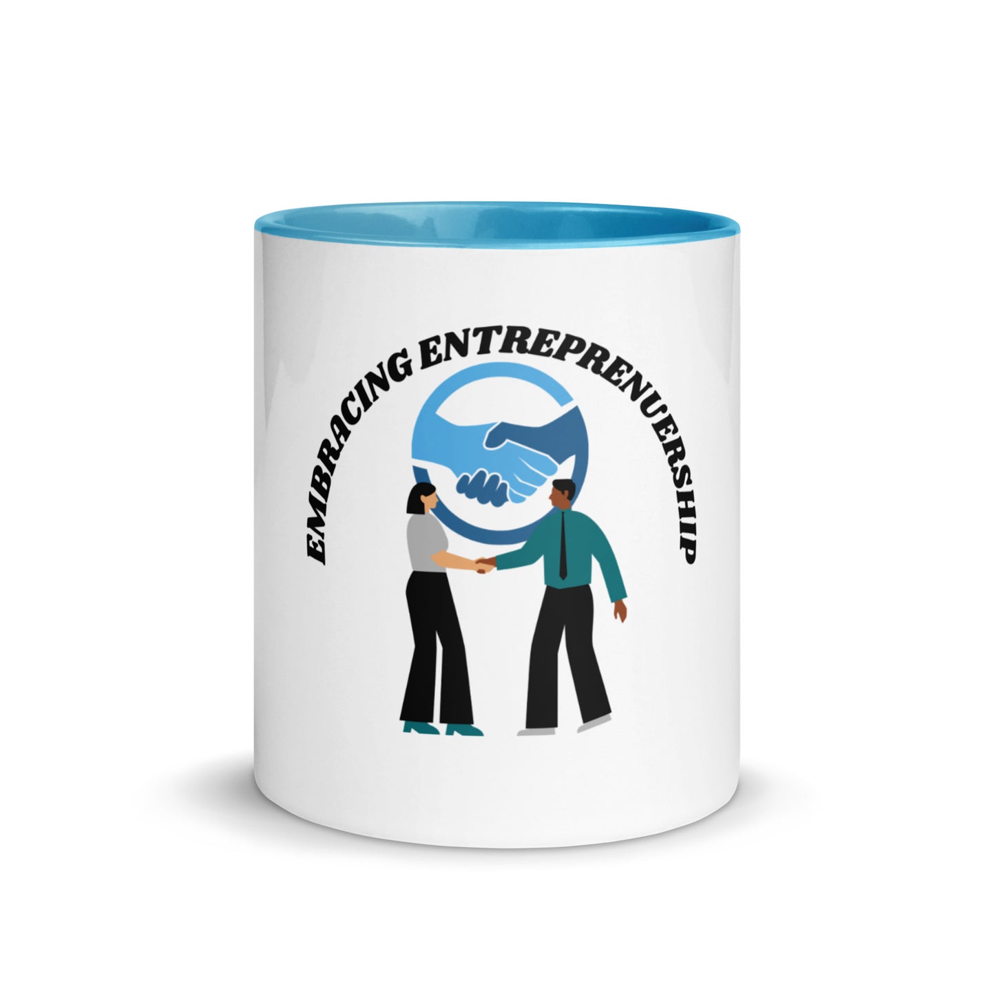 Embracing Entreprenuership Mug with Color Inside