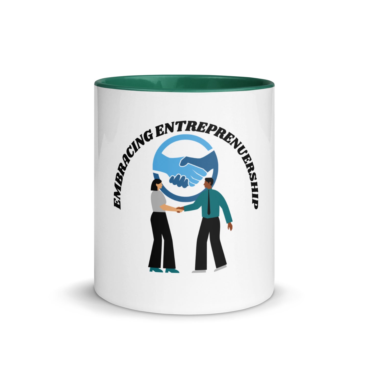 Embracing Entreprenuership Mug with Color Inside