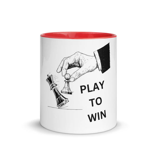 Play To Win Mug with Color